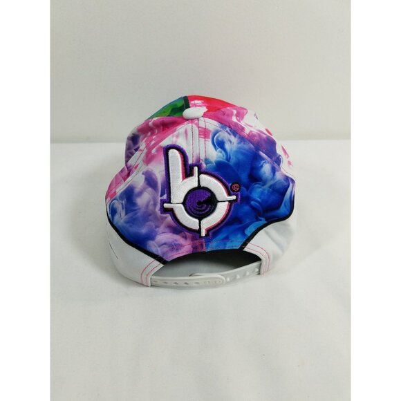 Bang Energy Sports Drink Multicolor Smoke Snapback Baseball Cap Light Up Bill - Picture 6 of 13